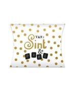 2x Gondeldoosje Sint & Piet met goudfolie Sinterklaas, Ophalen of Verzenden, Nieuw, Cadeauzakje