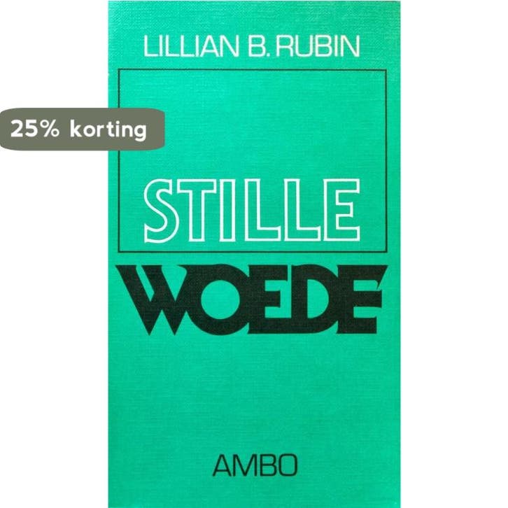 Stille woede 9789026308031 Rubin, Boeken, Politiek en Maatschappij, Gelezen, Verzenden