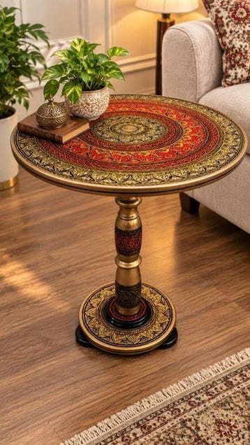 Handcrafted decorative Side Coffee Table – Naksheen Hand