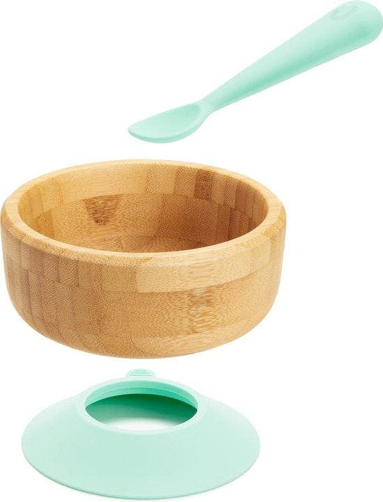 Munchkin Bamboe Serviesset voor Babys en Peuters - Silic..., Enfants & Bébés, Jouets | Jouets de bébé, Envoi