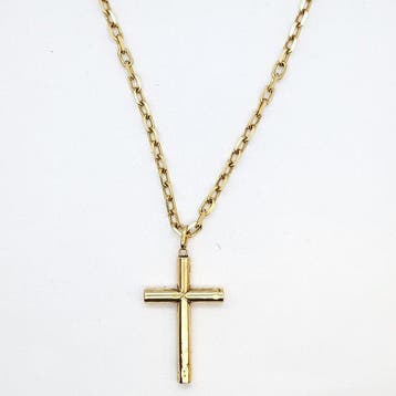 Ketting met hanger - 18 karaat Geel goud