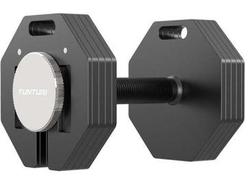 Tunturi Rapid - Verstelbare Dumbbell - 4-20 kg - 9 stappen, Sport en Fitness, Verzenden, Nieuw