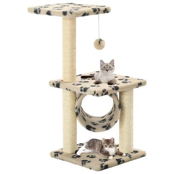 vidaXL Kattenkrabpaal met sisal krabpalen 65 cm, Verzenden