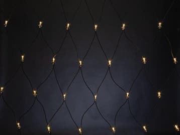 2dekans | Vellight SUBRA lichtnet 2x2 m, warmwit,, Ophalen of Verzenden, Nieuw