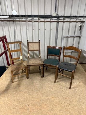 Set Horecastoelen (4 stuks), Huis en Inrichting, Stoelen, Ophalen, Nieuw