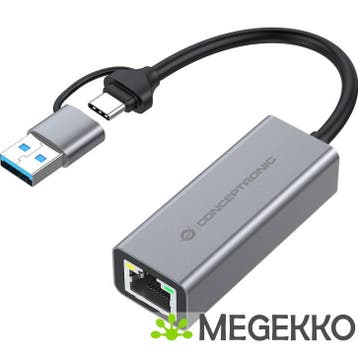 Conceptronic ABBY08G netwerkkaart Ethernet 5000 Mbit/s, Verzenden, Nieuw
