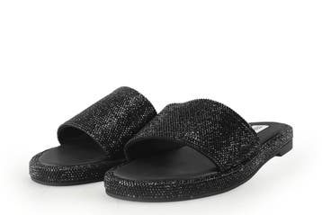 Steve Madden Muiltjes in maat 37½ Zwart, Kleding | Dames, Schoenen, Verzenden, Zwart, Steve Madden, Zo goed als nieuw