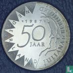 Nederland 50 gulden 1987 50-jarig huwelijksjubileum van..., Verzenden, Losse munt