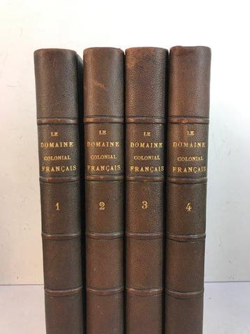 Maréchal Lyautey - Le domaine colonial Français - 1929-1930, Antiek en Kunst