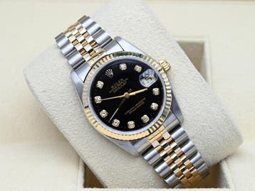 Rolex Datejust Ref. 68273 Year 1995 (Box & Papers), Rolex, Polshorloge, Ophalen of Verzenden, Zo goed als nieuw