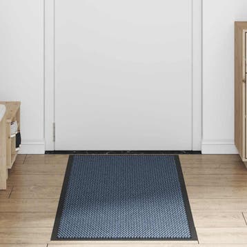 vidaXL Deurmat 60x150 cm blauw, Verzenden, Nieuw