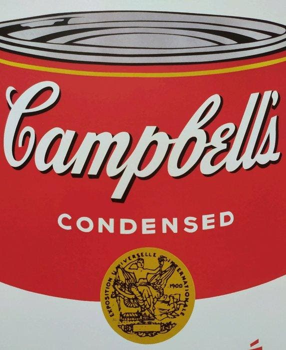 Andy Warhol (1928-1987), after - Campbell´s Soup I Complete, Antiek en Kunst, Antiek | Overige Antiek