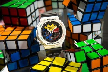 Casio - G-SHOCK × Rubik’s Cube + Japan Rugby Clock - Zonder, Nieuw