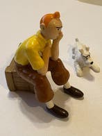 Figurine Moulinsart 46904 - Figuur - Tintin caisse et Milou