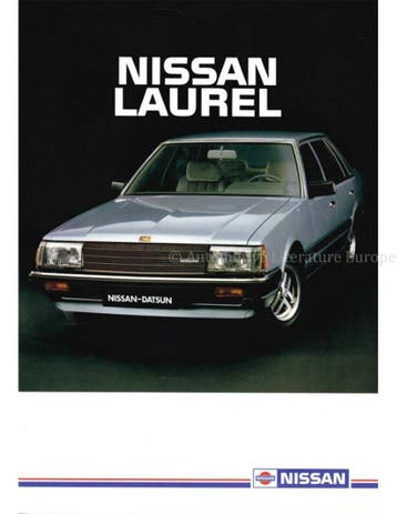 1985 NISSAN LAUREL BROCHURE NEDERLANDS