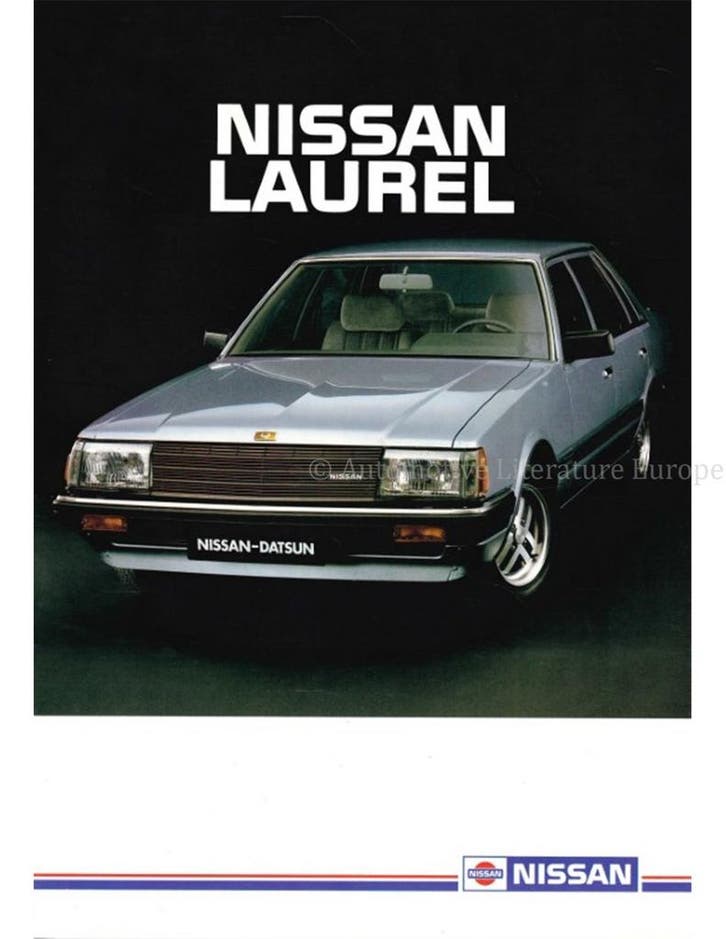 1985 NISSAN LAUREL BROCHURE NEDERLANDS, Livres, Autos | Brochures & Magazines