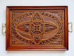 Dienblad - Jugendstil -1890s - Teak