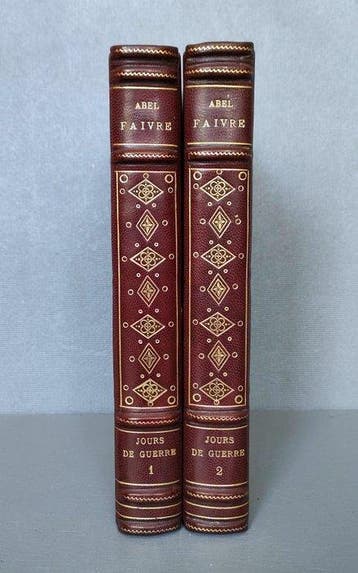 Abel Faivre - Jours de Guerre 1915-1919 - Edition originale, Antiquités & Art