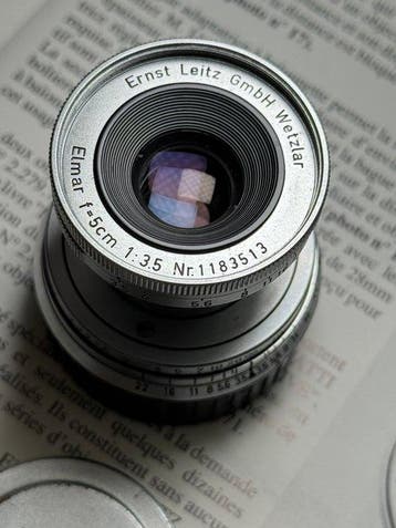 Leica Elmar f=5cm 1:3.5 Nr.1183513 Cameralens, Verzamelen