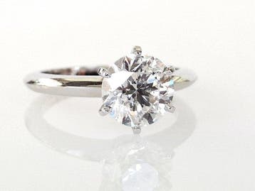 Ring - 18 karaat Witgoud - 2.00ct. tw. Diamant (Natuurlijk), Bijoux, Sacs & Beauté, Bagues