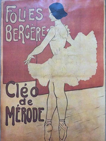 Cleo de Merode - Folies Bergère - Années 1970