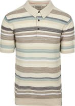 Scotch And Soda Knitted Polo Beige maat Maat 52/54 (L) Heren, Verzenden
