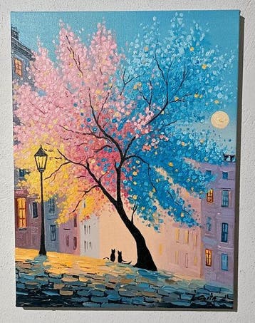 Luigi Costa (XX-XXI) - Sinfonia di Primavera a Montmartre