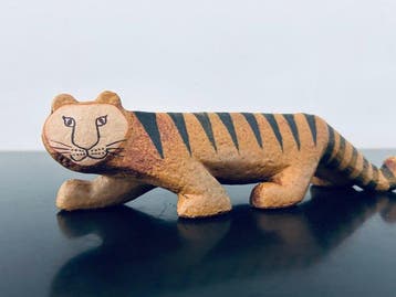 Gustavsberg - Lisa Larson - Figuur - Tiger - Keramiek