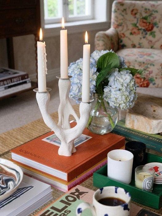 Cornu Design - Kandelaar - Bio-polymeer met hoge dichtheid -, Antiek en Kunst, Kunst | Designobjecten