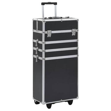 Make-up trolley aluminium | Retour deal | Sla je slag, Bijoux, Sacs & Beauté, Boîtes de maquillage & Beauty case, Verzenden, Hardcase