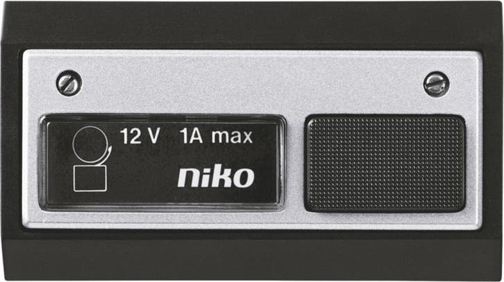 Pousseur de Cloche Niko NAC - 05-540, Doe-het-zelf en Bouw, Elektriciteit en Kabels, Verzenden