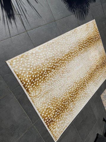 B2B Carpets - Savanna Dots Gold - Tapis - 230 cm - 155 cm