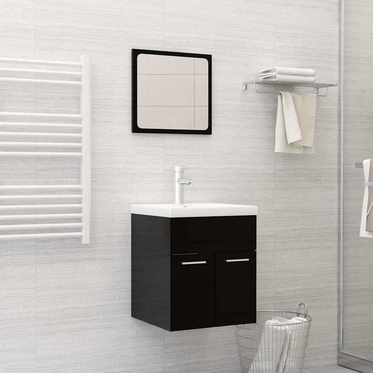 vidaXL Inbouwwastafel met kraan 42x39x18 cm keramiek wit, Doe-het-zelf en Bouw, Sanitair, Nieuw, Verzenden