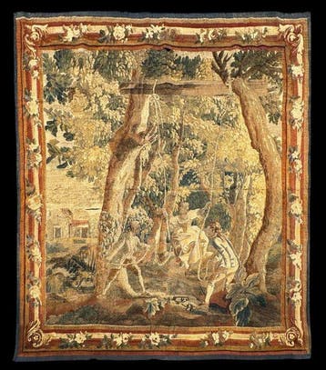 Manufacture Royale dAubusson - Tapisserie - 243 cm - 199 cm, Antiek en Kunst