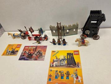 Lego Set - Legoland, Castle - LEGO Siege Tower 6061 + LEGO, Nieuw