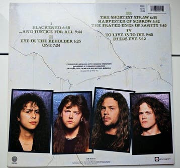 Metallica - ...And Justice For All - 2 x LP Album