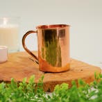 Puur Koperen Mok met Messing Handvat - 400 ml, Ophalen of Verzenden, Nieuw