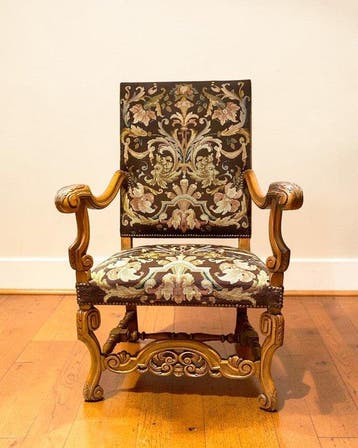 Chaise - Néo-Renaissance - Chêne
