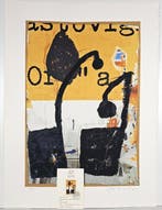 Mimmo Rotella (1918-2006) - Mirò in Nero