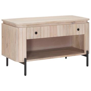 vidaXL Schoenenbank met lade met plank met opslag 85 x 37 x, Huis en Inrichting, Verzenden, Nieuw