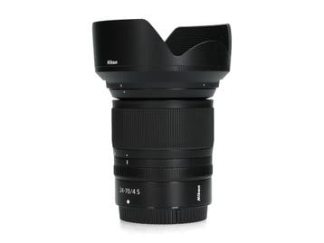 Nikon Z 24-70mm f/4 S - Zoomlens - 1 jaar garantie, Ophalen of Verzenden, Zo goed als nieuw