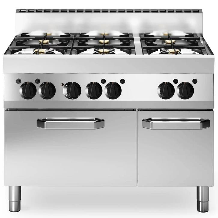 Fornuis + Heteluchtoven | FUN 650 | Gas/Elektrisch | 6, Zakelijke goederen, Horeca | Keukenapparatuur, Nieuw in verpakking, Verzenden