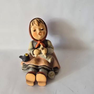 Goebel - Figurine - Hummel #69 - Happy Pastime - TMK6 -, Antiek en Kunst