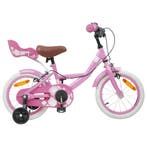vidaXL Kinderfiets 14 Inch voor 3-5 jaar oud Licht Roze, Fietsen en Brommers, Verzenden, Nieuw