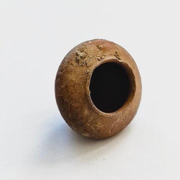 Oud-Chinees Terracotta XS Cosmetic Pot Dish - 25 mm (Zonder