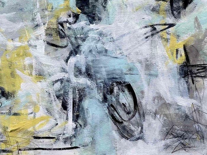 Kat Crosby (1965) - No more second guessing, Antiek en Kunst, Kunst | Schilderijen | Modern