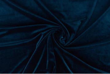 10 meter stretch fluweel - Petrol, Hobby en Vrije tijd, Stoffen en Lappen, Overige kleuren, Verzenden, 120 cm of meer, Polyester
