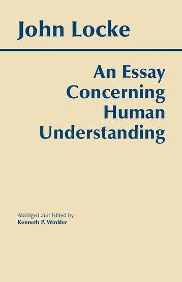 An Essay Concerning Human Understanding 9780872202160, Verzenden, John Locke