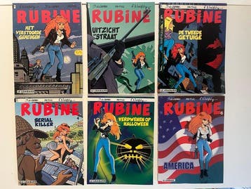 Rubine 1 t/m 14 - Complete reeks SC / Natacha & Rubine