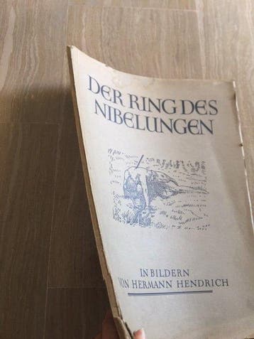 Hermann Hendrich - Der ring des Nibelungen - 1924